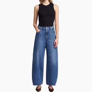 7 For All Mankind Bonnie Curvilinear Wide Leg Jeans – Size 27- NWT